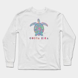 Costa Rica, Sea Turtle Long Sleeve T-Shirt